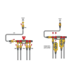 Hozelock 4 Way Tap Connector -Hush Arbor Sales 5010646021876 3