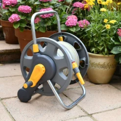 Hozelock 2-in-1 Assembled Empty Hose Reel -Hush Arbor Sales 5010646046473 3
