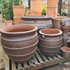 Woodlodge 70cm Kilburn Natural Clay Glazed Pot 5 Woodlodge 70cm Kilburn Natural Clay Glazed Pot -Hush Arbor Sales 5021346484649 3