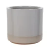 Woodlodge 38cm Pastel Grey Glazed Pot