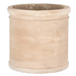 Woodlodge 37cm Chocolate Cylinder Pots