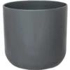 Ivyline 18.5cm Lisbon Charcoal Planter