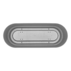 Elho 70cm Living Concrete Greenville Trough Long -Hush Arbor Sales 8711904357764 2