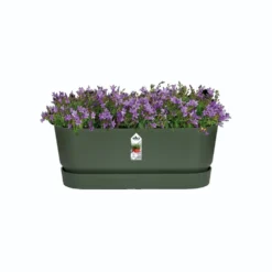 Elho 70cm Living Concrete Greenville Trough Long -Hush Arbor Sales 8711904357764 3