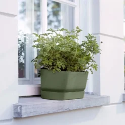 Elho 70cm Living Concrete Greenville Trough Long -Hush Arbor Sales 8711904357764 6