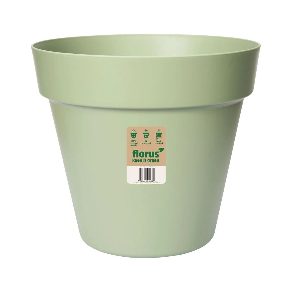 Elho 40cm Mint Green Paris Flower Pot 1 Elho 40cm Mint Green Paris Flower Pot